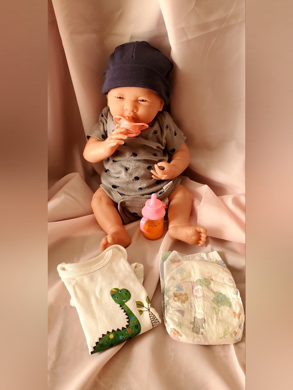 Berenguer La Newborn Boutique Realistic Baby Vinyl Doll with Accessories